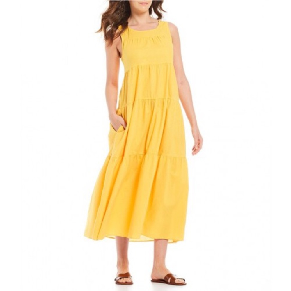 Chelsea & Violet Tiered Midi Dress